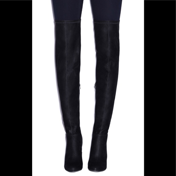 NIB Shoe Dazzle Over the Knee Stiletto Boots Sz 10 - Picture 2 of 7